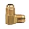 Thrifco Plumbing No. 55 1/2 Inch Brass Flare 90 Elbow 4401163 - alternate 2